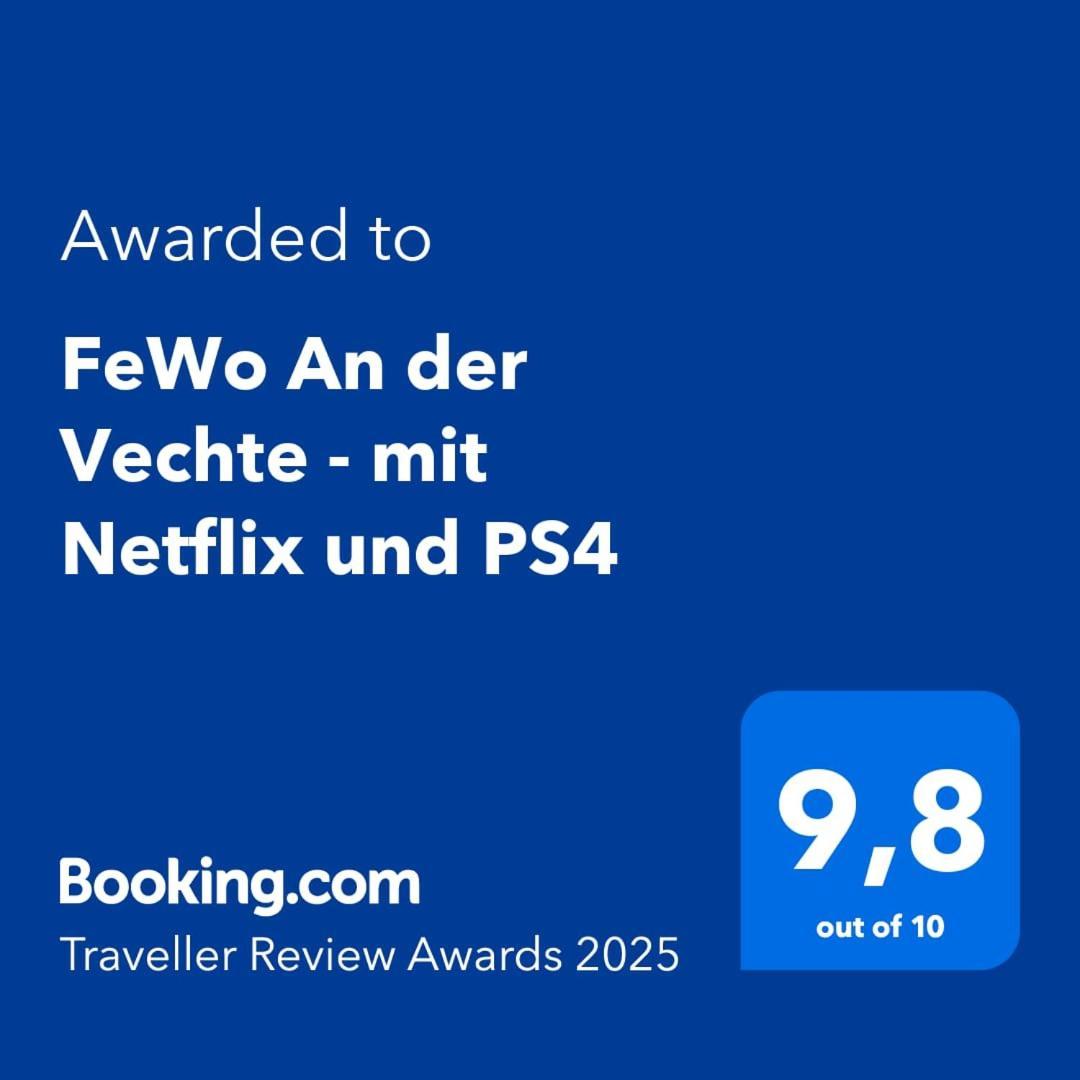 Fewo An Der Vechte - Mit Netflix Und Ps4 Nordhorn Dış mekan fotoğraf
